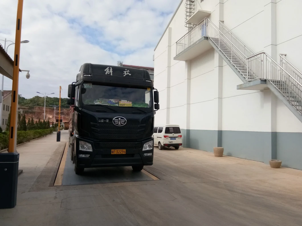 Automatic Truck Weigh Bridge System with Cameras and Traffic Lights