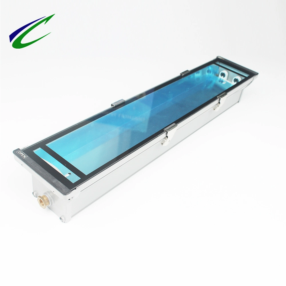 LED Factory Light Parking Lot Outdoor Aluminium Glass Light