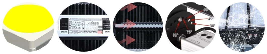 Modules 100W LED Flood Light Replace 500W Halogen Floodlight